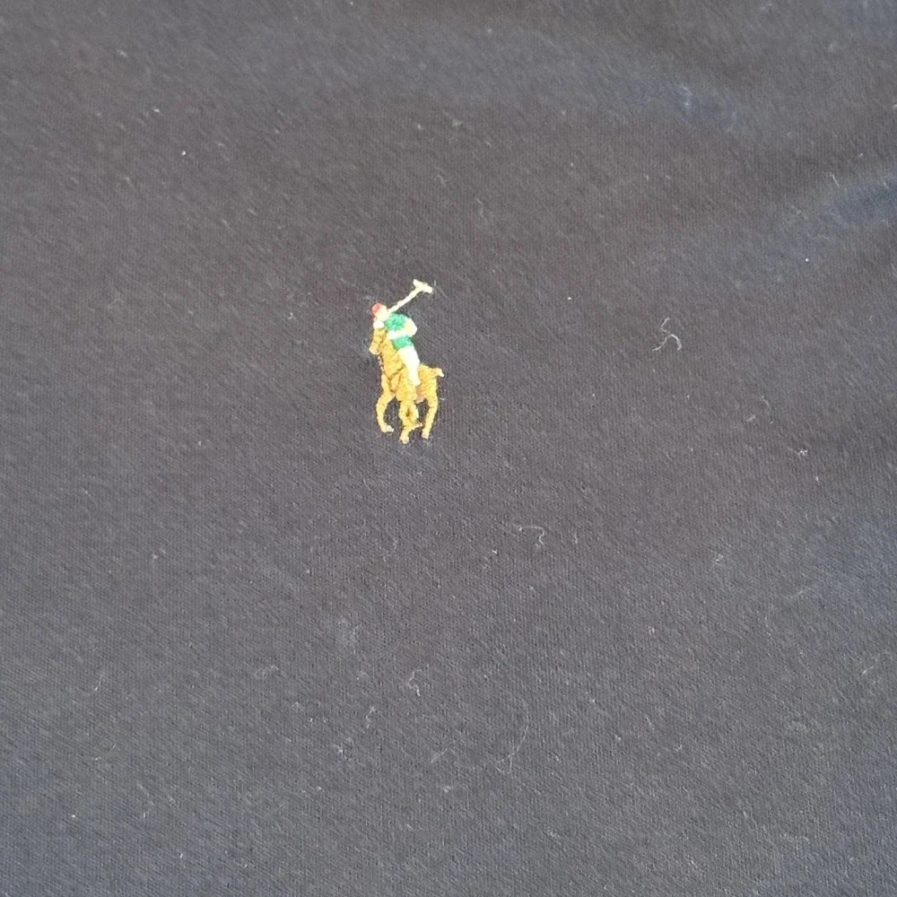 Polo Ralph Lauren Polo‎ Men XXL Black Custom Slim Fit SS Pony Logo Shirt